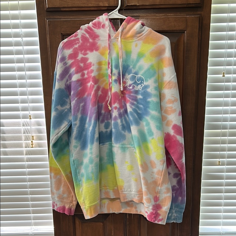 Ivory Ella Tie-Dye Hoodie